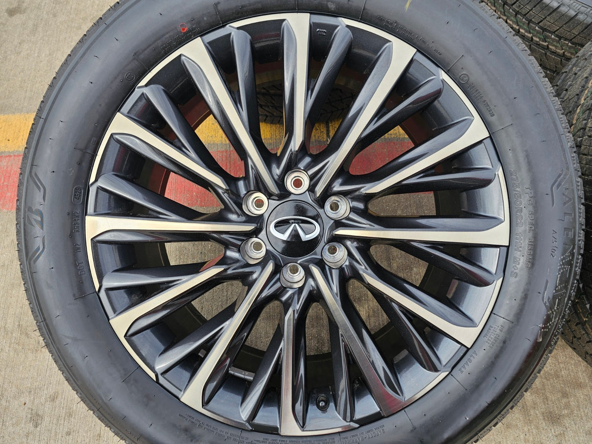 22" Infiniti QX80 QX56 Nissan Titan Armada OEM 94238 wheels rims 2026 2027 NEW