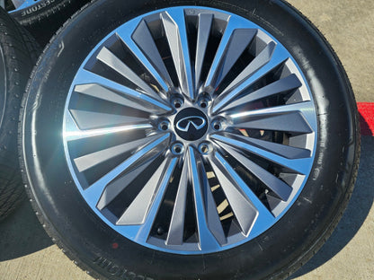 22" Infiniti QX80 QX56 Nissan Titan Armada OEM 94236 wheels rims BRIDGESTONE SET