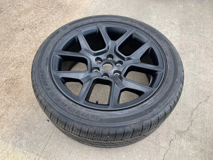 22" Dodge Ram 1500 OEM LIMITED Laramie wheel rim black 2725 2684 BRIDGESTONE