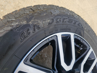 20" GMC Sierra Yukon AT4X Silverado OEM 5914 wheels rims SET BRIDGESTONE SET NEW
