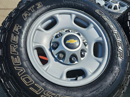 17" Chevy Silverado GMC Sierra 2500 3500 OEM 8095 wheels 2021 2022 2023 2024