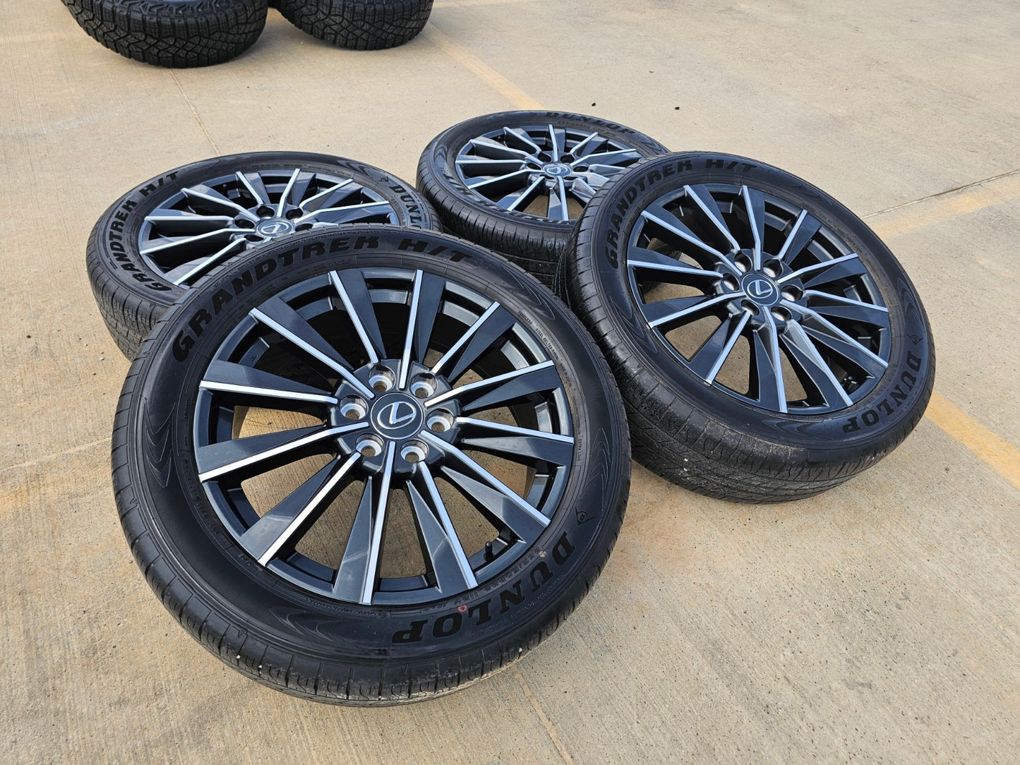 22" Lexus GX550 OEM wheels rims Toyota Land Cruiser Tundra SET 78519 LX600 NEW