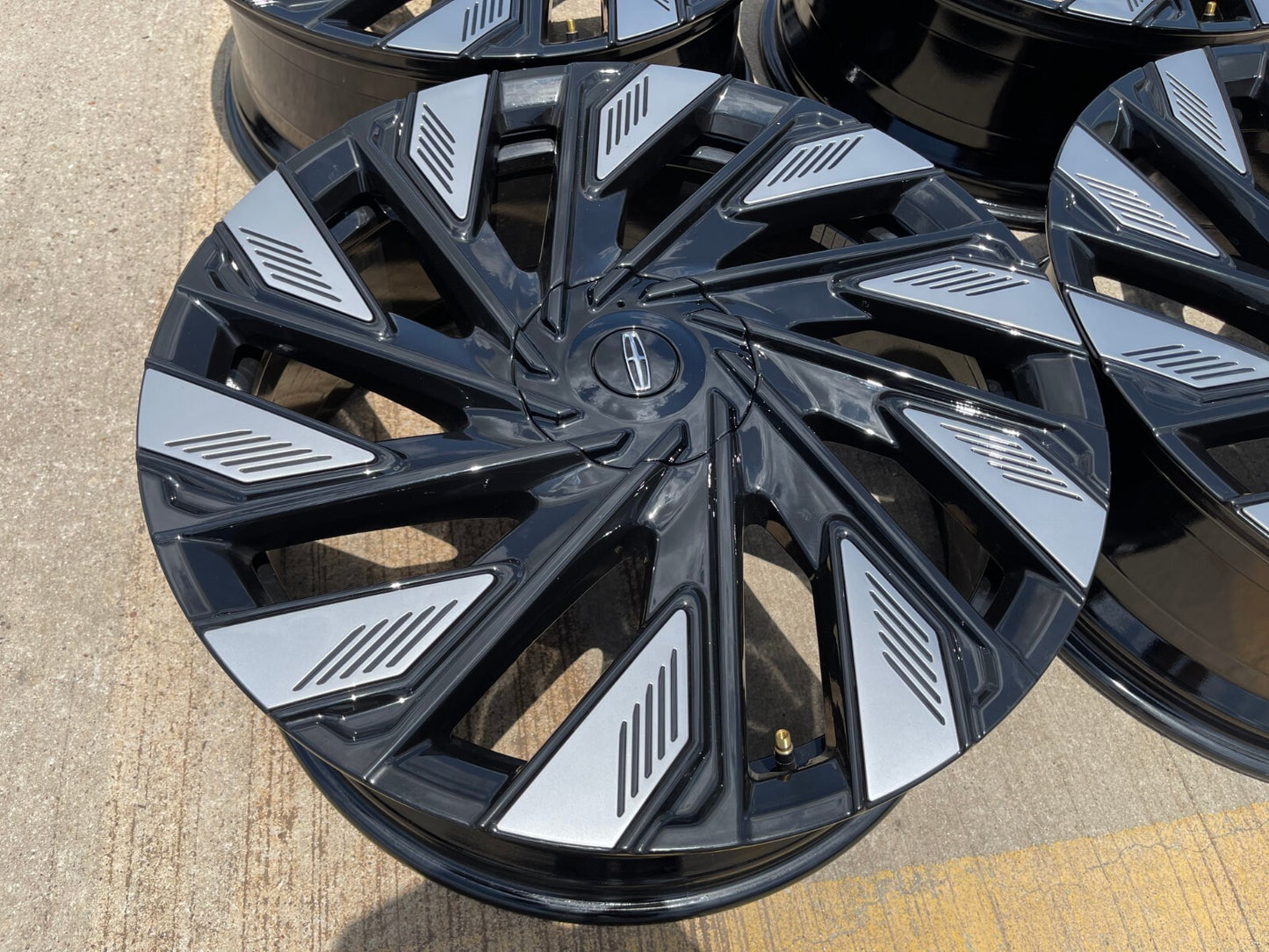 22" Lincoln Nautilus Black Label OEM rims wheels 2022 2023 2024 2025 2026 NEW