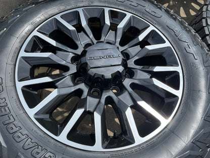 20" GMC Sierra Chevy Silverado 2500 3500 OEM Replica wheels rims NITRO 34" NEW