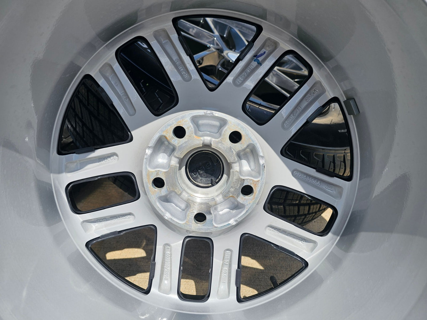 18" Jeep Grand Cherokee L OEM wheels rims 9286 Durango 2025 2026 MICHELIN NEW