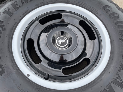 17" Ford Bronco HERITAGE Edition wheels rims white GOODYEAR 35" DISCOUNTED