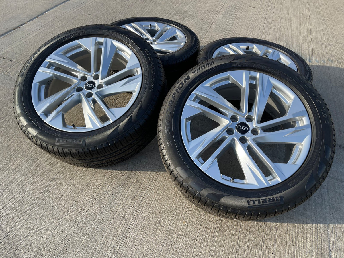 20" Audi Q7 OEM wheels rims Q8 RS S VW Atlas 12053 tires 2022 2023 2024 2025 SET