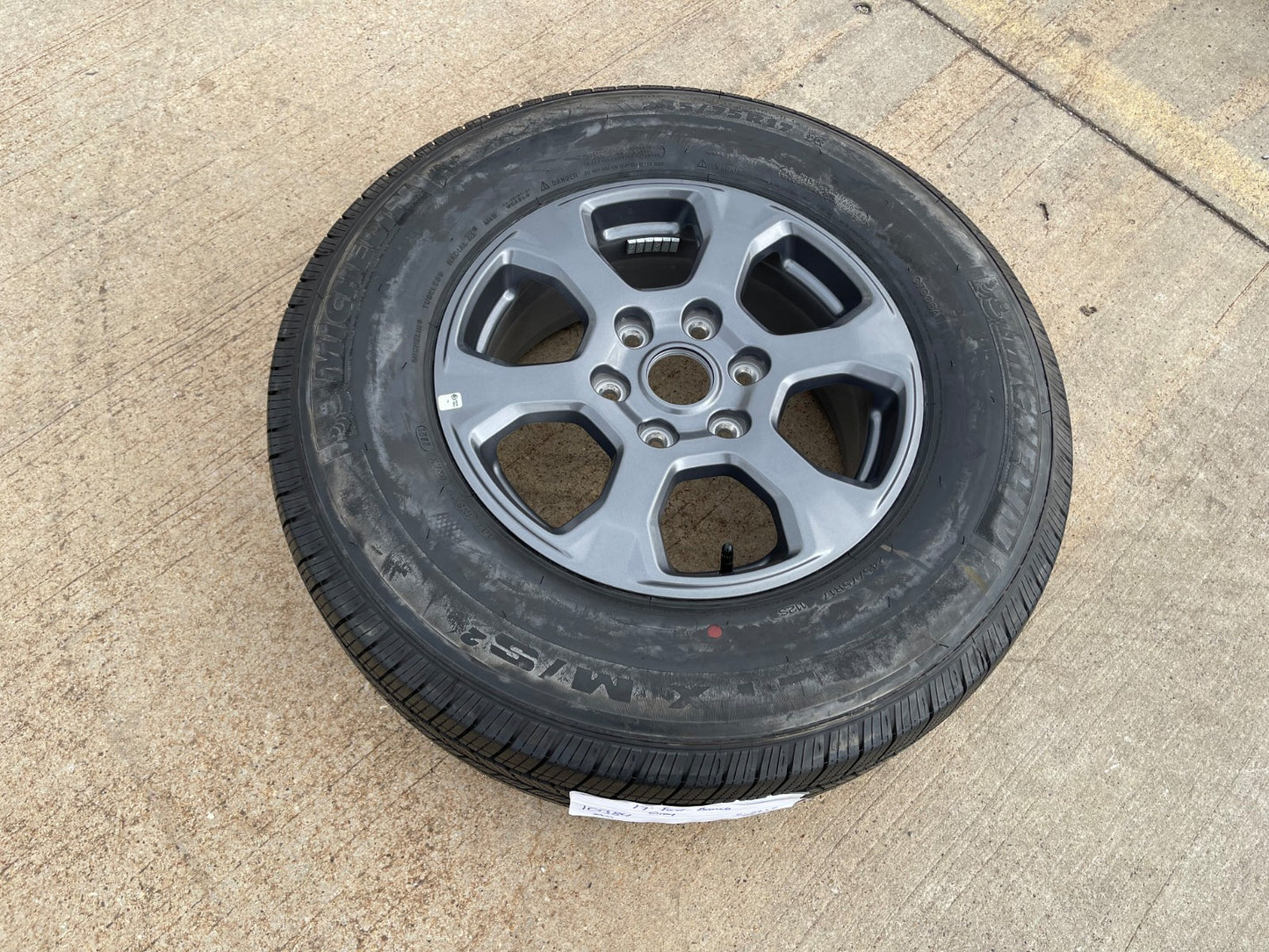 17" Ford Bronco wheel rim SPARE 10384 OEM Ranger 2023 2024 2025 MICHELIN