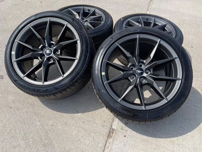 19" Ford Mustang GT Dark Horse OEM 95839 95840 wheels rims 2025 2026 2027 NEW