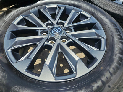 20" Toyota Land Cruiser OEM wheels rims Tundra Sequoia 2024 2025 2026
