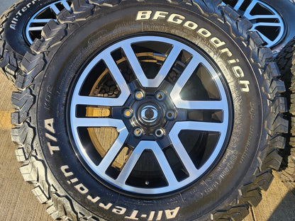 17" INEOS Grenadier OEM black wheels rims 8775 tires 2023 2024 2025 2026 NEW BFG