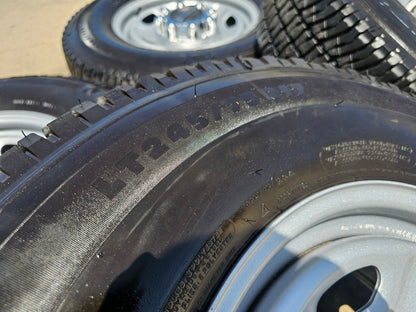 17" Ford F-250 F-350 OEM 3828 wheels rims SET 2024 2025 2026 MICHELIN A/T2 NEW
