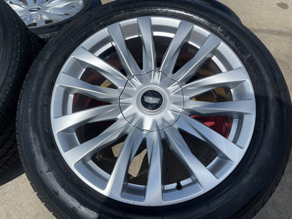 22" Cadillac Escalade Platinum OEM wheels rims 95026 4873 tires SET BRIDGESTONE