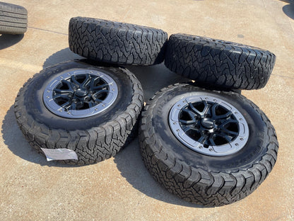 17" Ford Ranger Raptor Beadlock wheels rims Bronco 2024 2025 2026 BFG KO3 A/T
