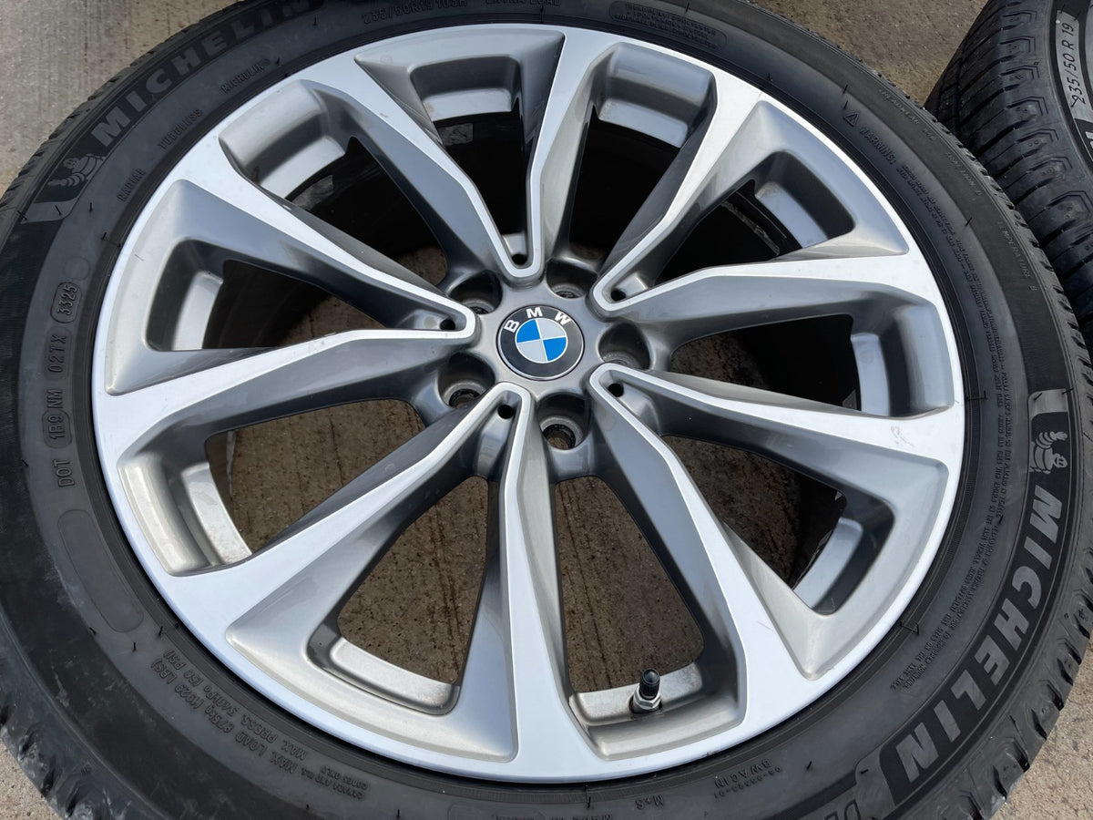 19" BMW X1 X2 X3 X4 OEM 86351 Series wheels rims tires MICHELIN DEFENDER 2