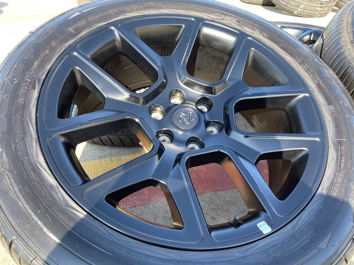 22" Dodge Ram 1500 OEM LIMITED Laramie 2684 2725 wheels rims NITTO