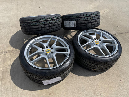 18" + 19" Lotus Evora OEM wheels rims SET tires GENERAL