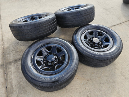 17" Chevy Tahoe PPV OEM Police Package 8111 wheels rims tires FIRESTONE