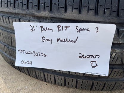 (1) 21" Rivian R1T R1S OEM wheel rim tire spare 2022 2023 2024 2025 2026 2027