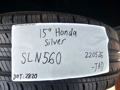 15" Honda FIT wheel rim OEM 63917 tire 2005 2006 2007 2008 2009 2010 IRONAMN NEW