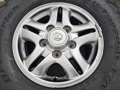 16" Lexus LX470 Toyota Land Cruiser OEM 74145 wheels rims 1998 1999 2000 2002
