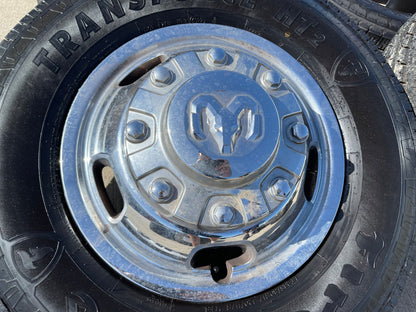 17" Dodge Ram 3500 Dually Laramie 8x200 wheels rims 2703 2704 OEM DISCOUNTED