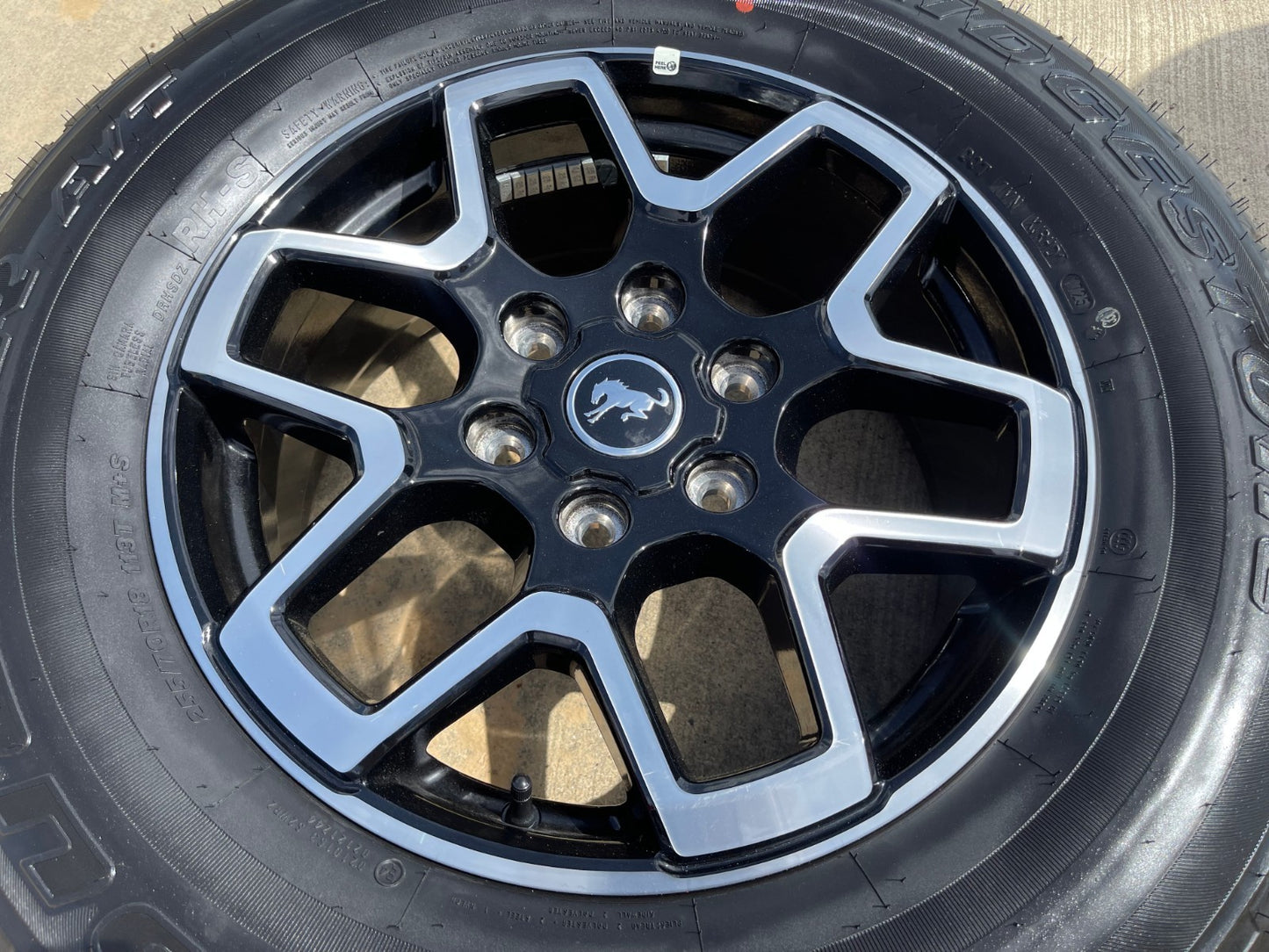 18" Ford Bronco wheel rim 95213 10389 Ranger spare 2023 2024 2025 2026 2027 NEW