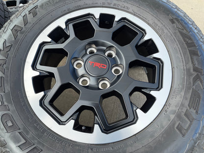 18" Toyota Tacoma 4Runner TRD OEM 94199 wheels rims 2024 2025 2026 2027 SET NEW