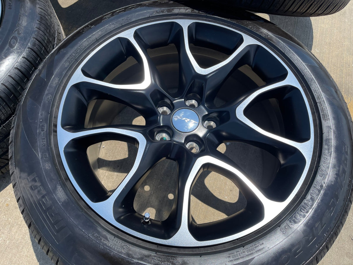 20" Jeep Grand Cherokee SRT Trackhawk OEM 2733 wheels rims tires SET PIRELLI