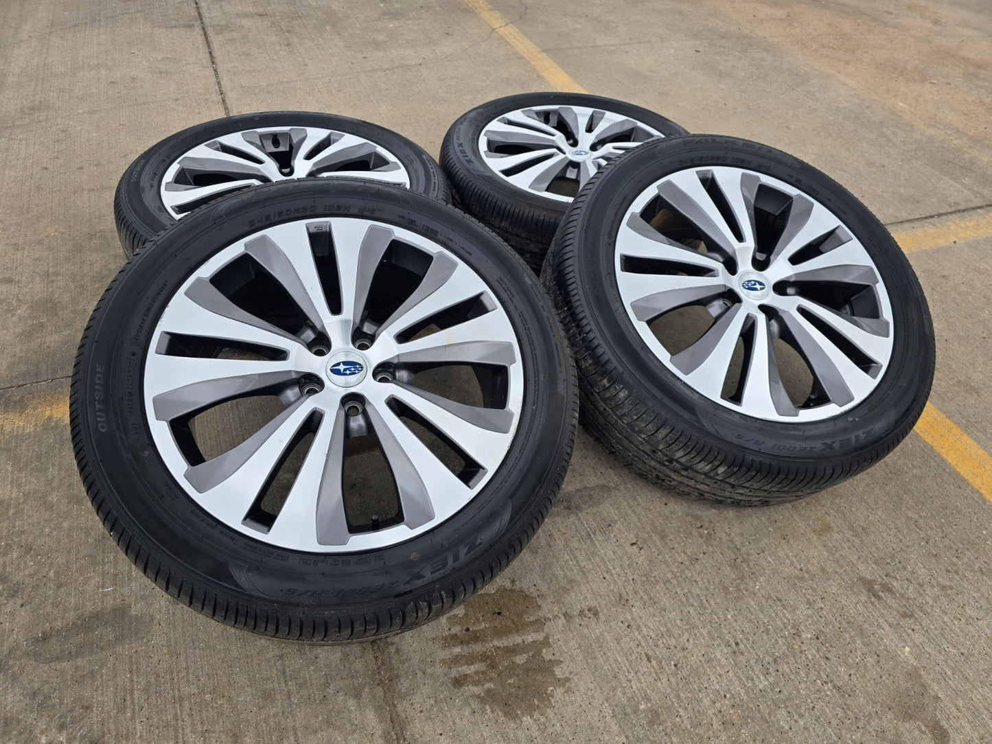 20" Subaru Ascent Outback Legacy Forester OEM 68872 wheels rims tires DISCOUNTED