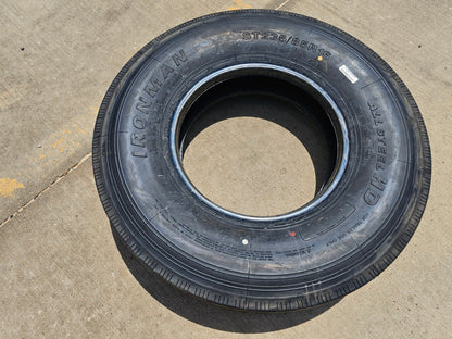 (1) 235/85/16 Ironman All Steel HD tire 235/85R16 LT 14 ply LR G 132L NEW