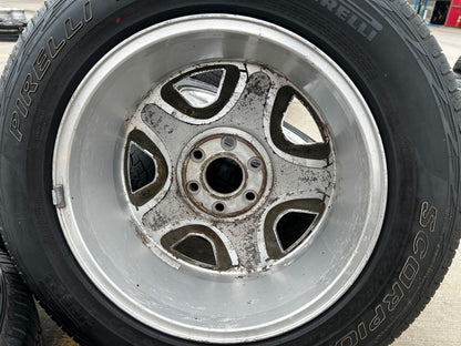 20" Chevy Silverado 1500 Tahoe OEM 5417 chrome wheels rims SET
