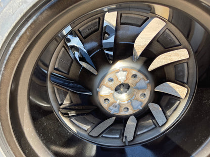 21" Lucid Air Grand Touring OEM 95542 95543 wheels rims black tires PIRELLI