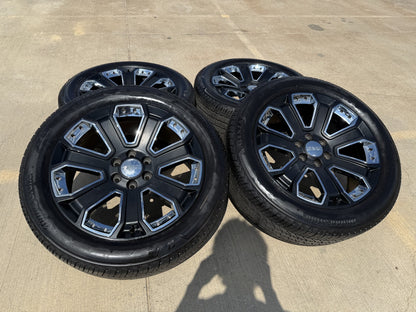 22" GMC Sierra Yukon Tahoe Escalade OEM Replica 5660 wheels rims tires SET