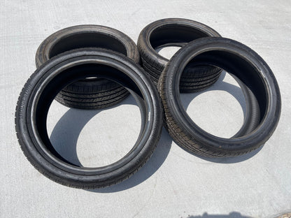 (4) 225/40/19 Bridgestone Turanza LS100A RFT tires 225/40R19 93H
