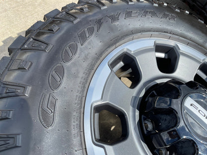 18" Ford F-250 F-350 OEM TREMOR rims wheels 10482 tires SET DURATRAC R/T 35" NEW
