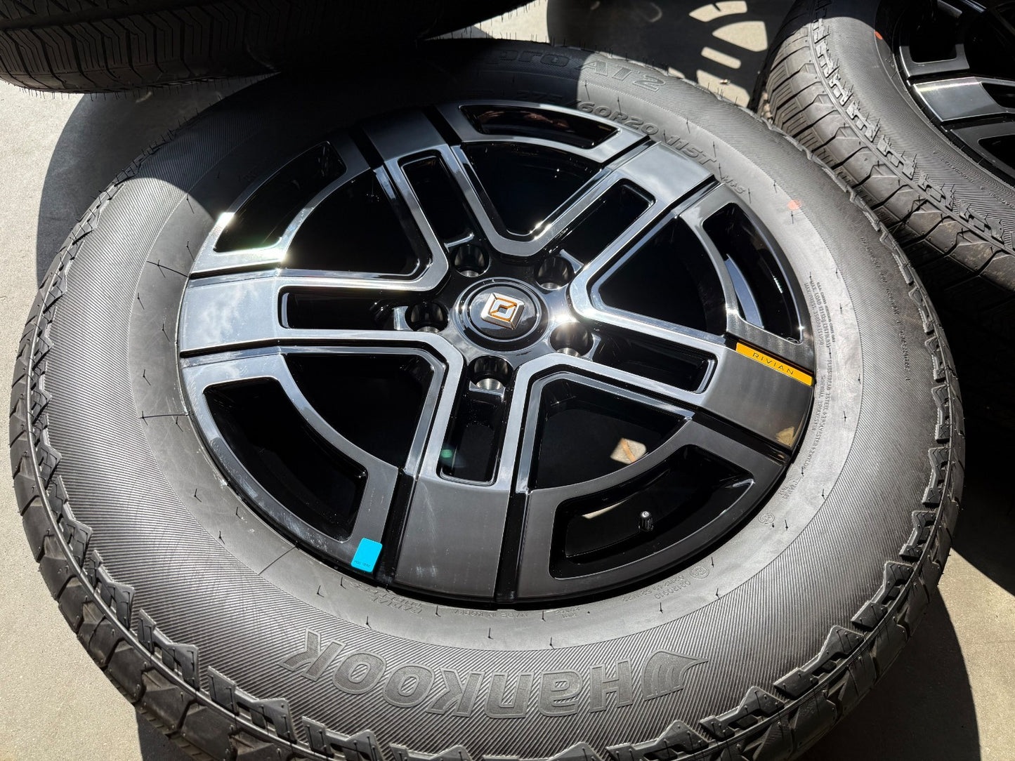 20" Rivian R1T R1S OEM wheels rims All Terrain DARK 2023 2024 2025 2026 2027 NEW