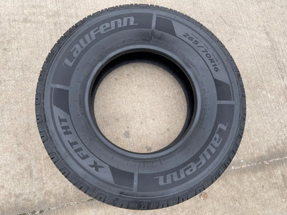 (1) 265/70/16 Laufenn X Fit H/T tire 265/70R16 112T NEW