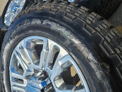 20" GMC Sierra Denali 2500 3500 OEM 5957 wheels rims tires 2024 2025 2026 NEW
