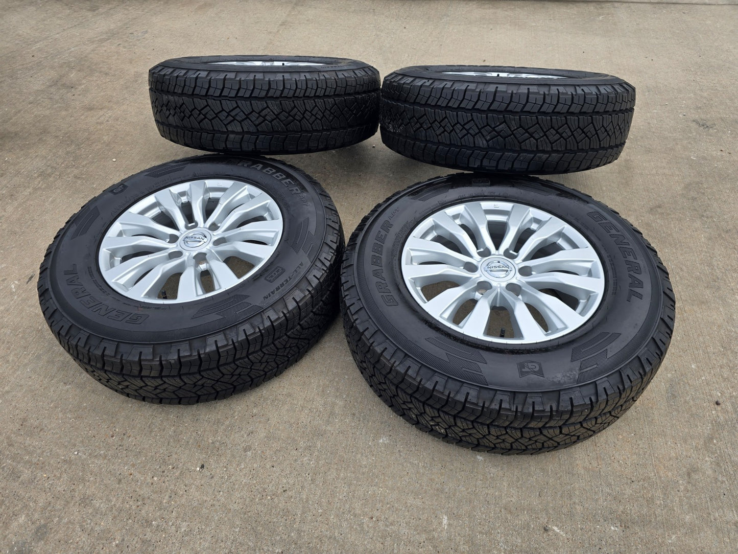 18" Nissan Titan Armada OEM wheels rims tires A/T RIM# 62737 FITS 2006-2027