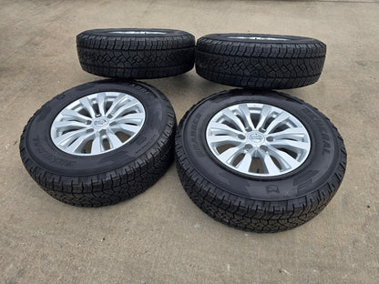 18" Nissan Titan Armada OEM wheels rims tires A/T RIM# 62737 FITS 2006-2027