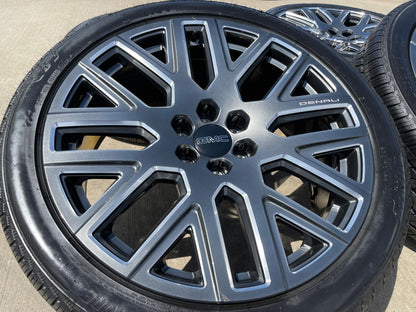 24" GMC Yukon Sierra DENALI OEM wheels rims rim # 84949595 1999-2027