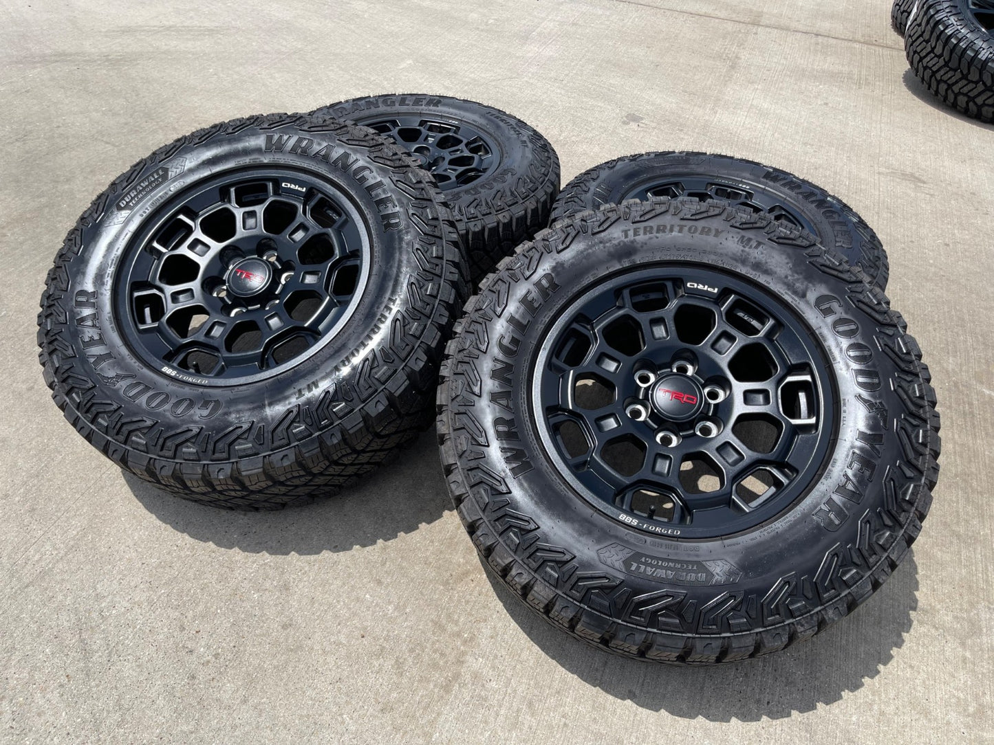 NEW 18" Toyota Tundra TRD BBS FORGED OEM wheels rims Sequoia #95458 2022-2027