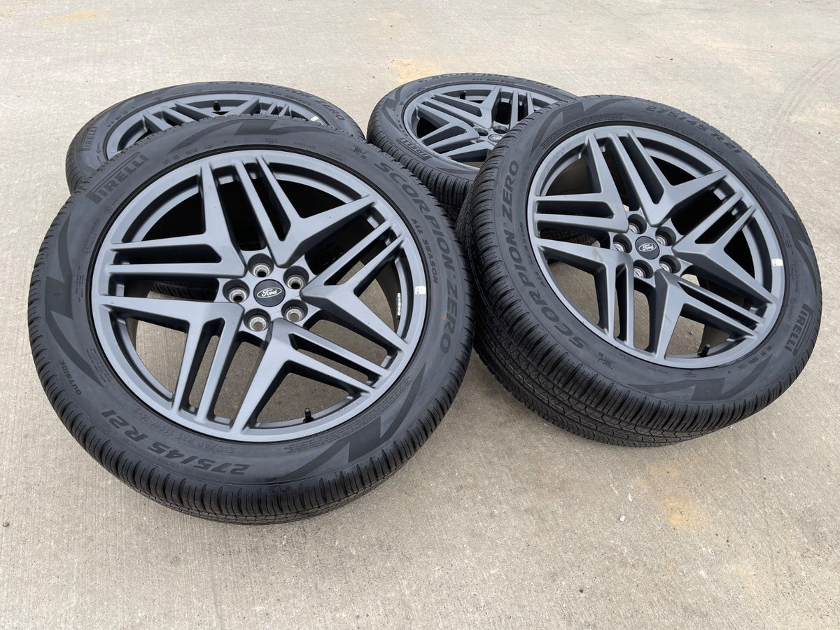 21" Ford Explorer ST OEM rims wheels Lincoln Aviator 2025 2026 2027 PIRELLI NEW