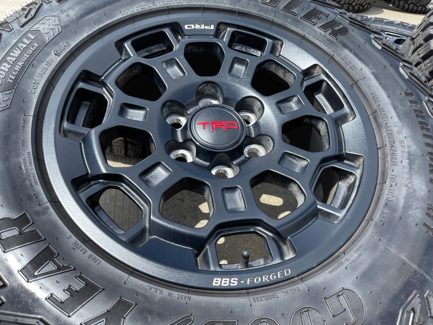 NEW 18" Toyota Tundra TRD BBS FORGED OEM wheels rims Sequoia #95458 2022-2027