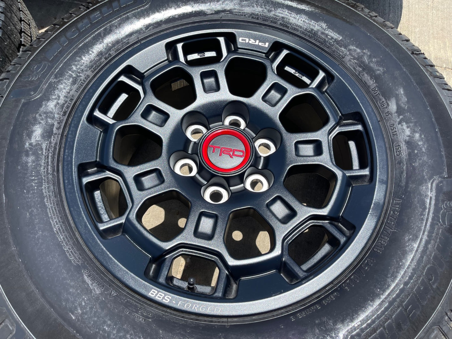 18" Toyota Tundra TRD BBS FORGED OEM 69195 95458 wheels rims Sequoia MICHELIN