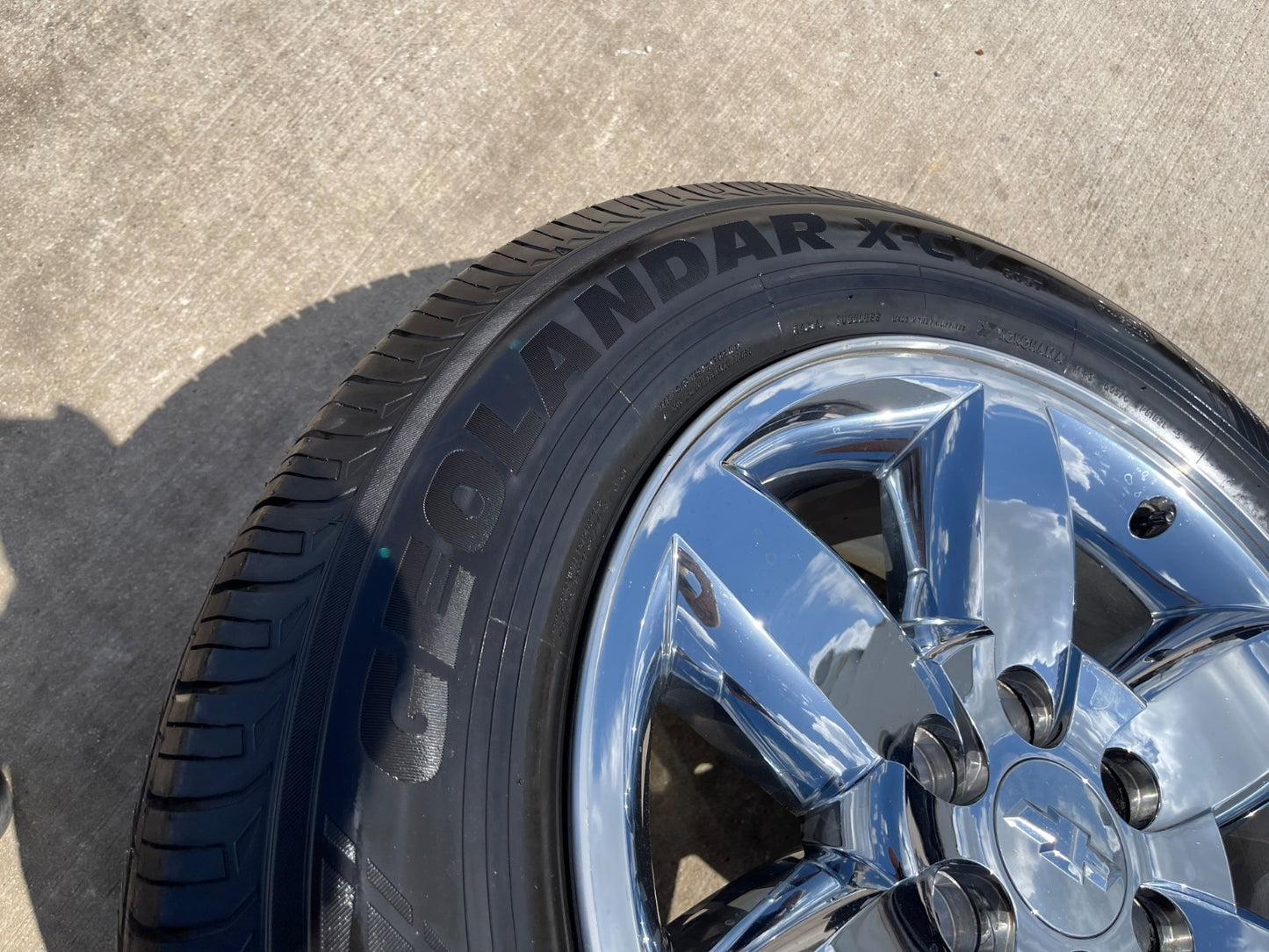 20" GMC Yukon Sierra Chevy Tahoe OEM 5420 CHROME SET wheels rims FITS 1999-2020