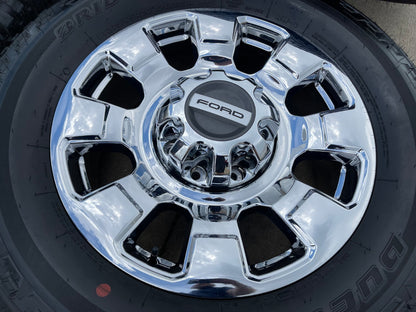 20" Ford F-250 F-350 OEM KING RANCH 10295 25085 10552 chrome wheels rims SET NEW