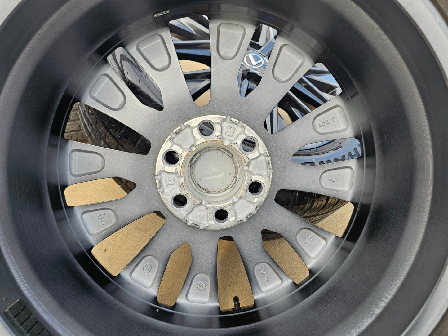 20" Lexus GX550 OEM wheels rims Land Cruiser Tundra 10545 LX600 2025 2026