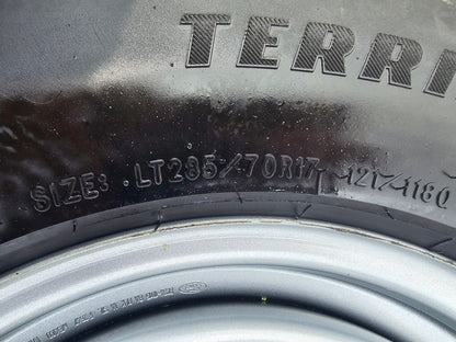 17" Ford F-250 F-350 OEM 3828 wheels rims tires GOODYEAR R/T 33"